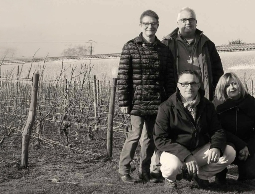 La famille Portier : Martine, Jean-Louis, Jérôme et Magdeline